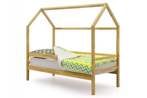 Кровать-домик Svogen с бортиком без покрытия
