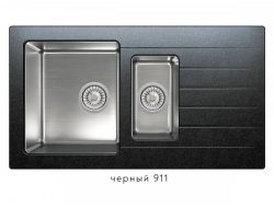 Кухонная мойка Tolero twist TTS-890 Черный 911