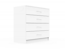 Комод Космос Нэо с 4-мя ящиками Белый