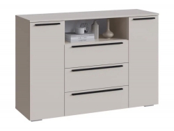 Комод 3 ящика 2 створки МС Люмьер Кашемир