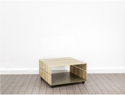 Журнальный стол (О-1) Eclectic lite Дуб рокпайл-Мокко