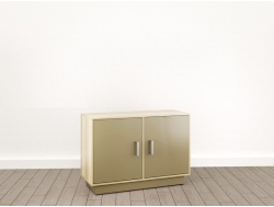 Тумба под принтер (О-8) Eclectic lite Дуб рокпайл-Мокко