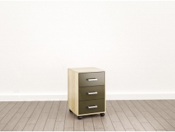 Тумба подкатная (О-7) Eclectic lite Дуб рокпайл-Скала