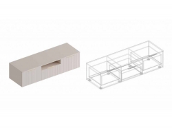 Тумба ТВ 1600 Тефия